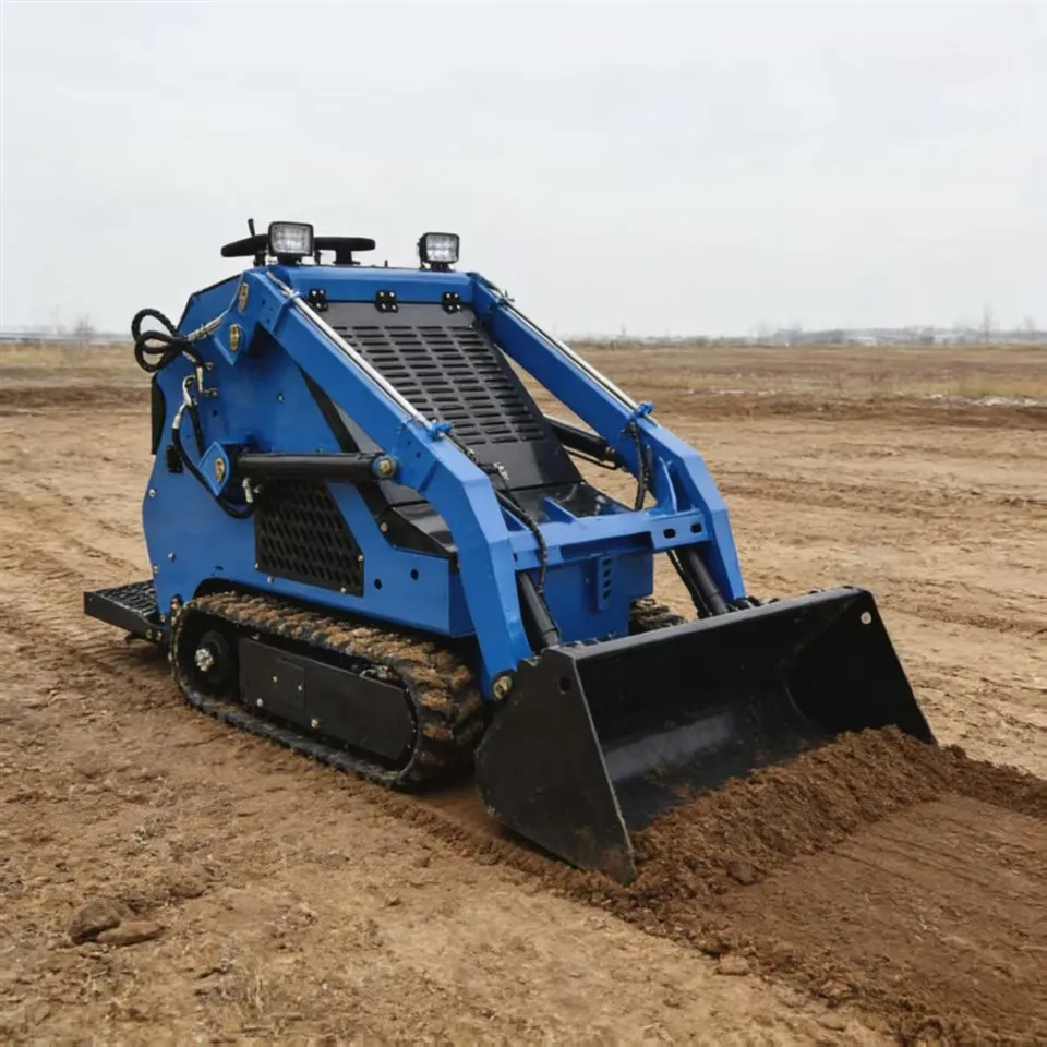 Mali utovarivač spreman za-poljoprivredu